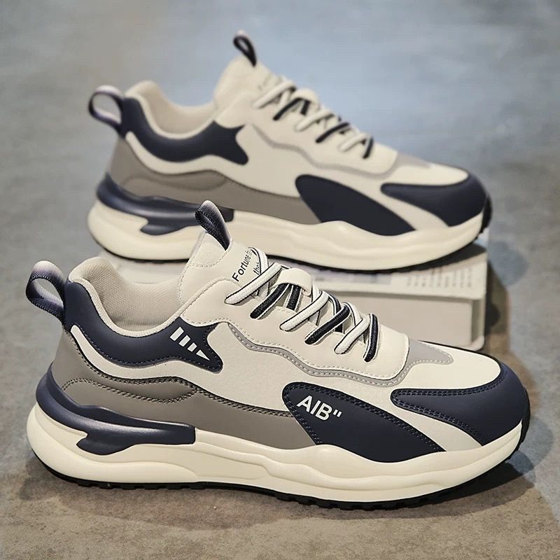 Men's shoes autumn sports shoes men's casual shoes running non slip high tide shoes winter