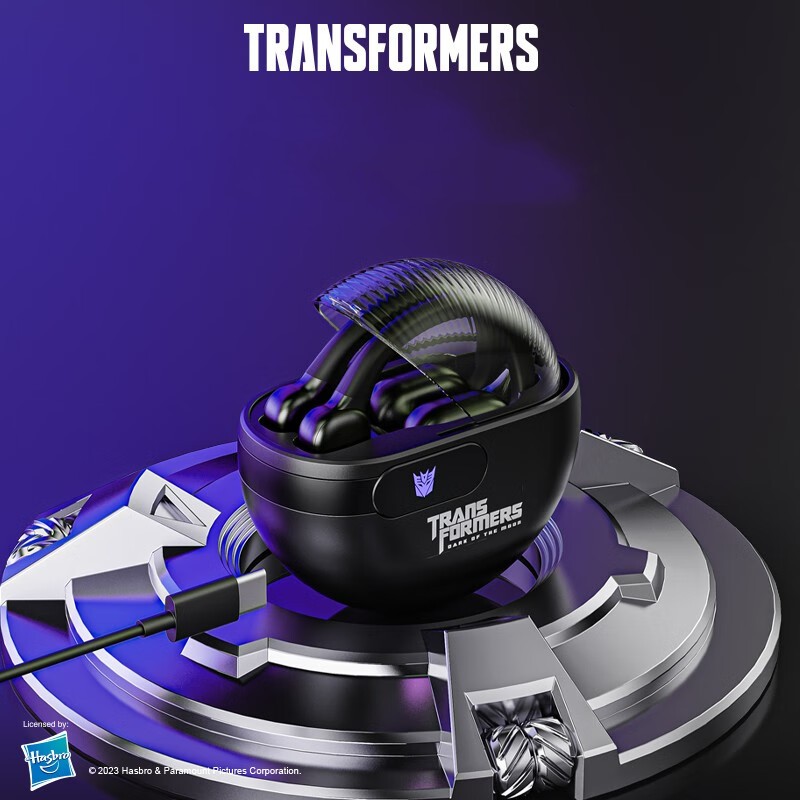 TRANSFORMERS Wireless Bluetooth Headphones Hi-Fi Stereo Noise Reduction OWS Earbuds Long Endurance Gaming Sports Earphone TF-T09