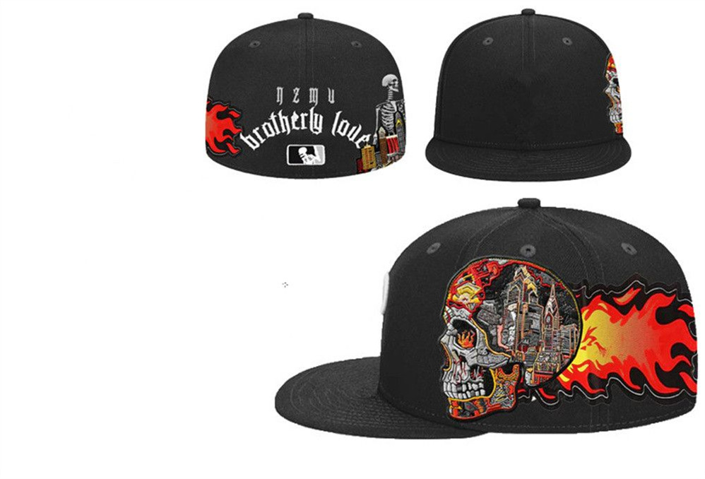 Fitted Designer Size Baseball Football Flat Casual Caps Letter Embroidery Cotton All Teams Sport World Patched Full Closed Ed Hats Mix Order Size 7-75