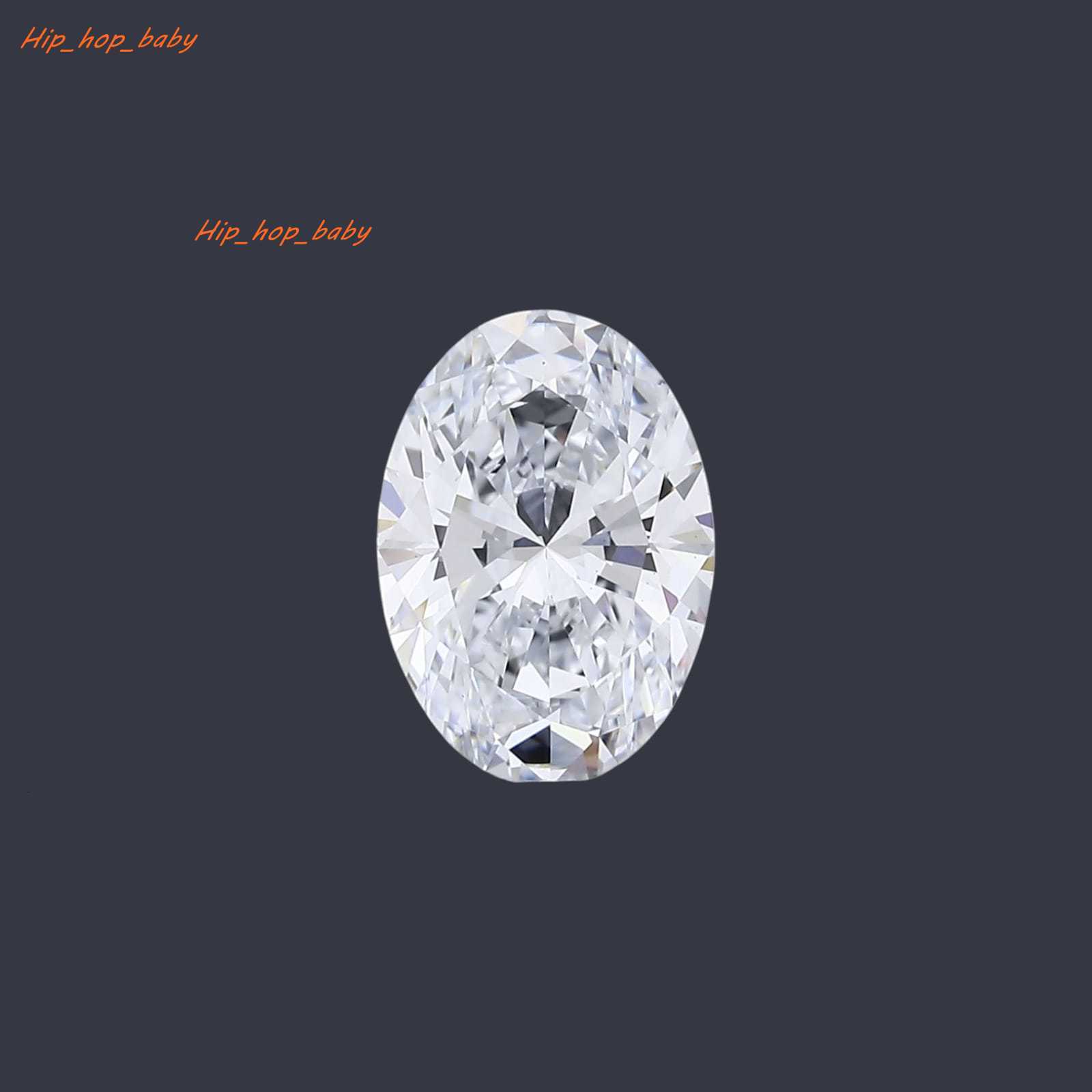 Wholesale IGI Certified Lab Grown Brilliant Cut Oval Diamond 5.00ct Cvd/hpht E/VS1 Lab Created Diamond for Jewelry