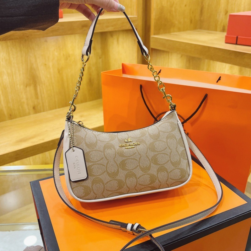 Designer High-End Feel for Women 2025 New Fashion Printed Elegant Underarm Versatile Chain Shoulder Crossbody Light Luxury Women's Bag