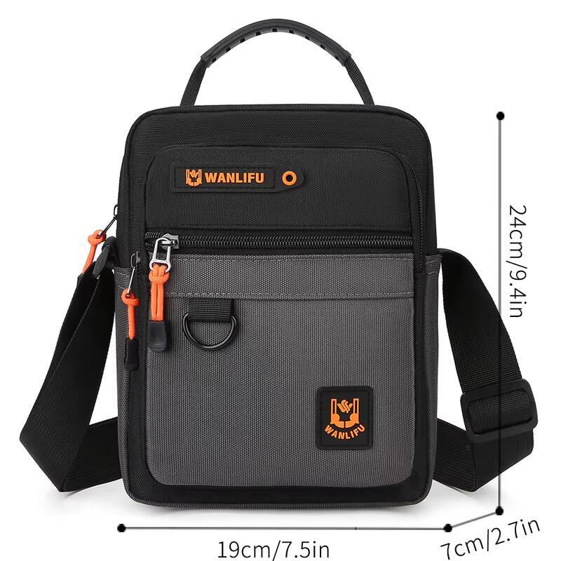 Casual Handbag Shoulder Lightweight Oxford Purse Small Crossbody Fashion Stylish Mens Messenger Bag SAC ddmynov