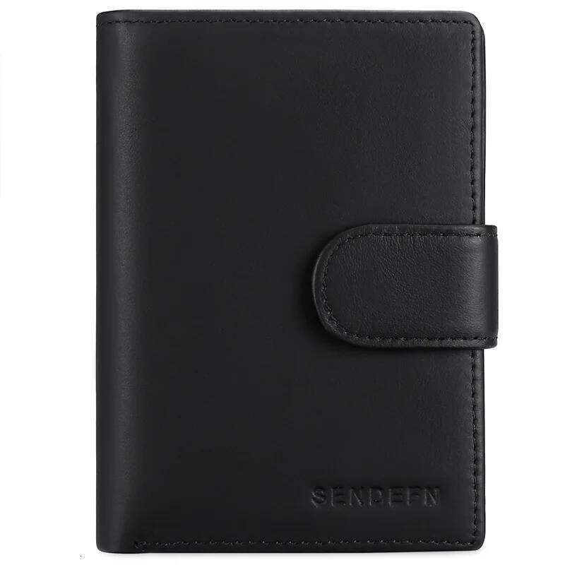 2025 men wallet geniune leather short card holders composite coin purses stock RFID