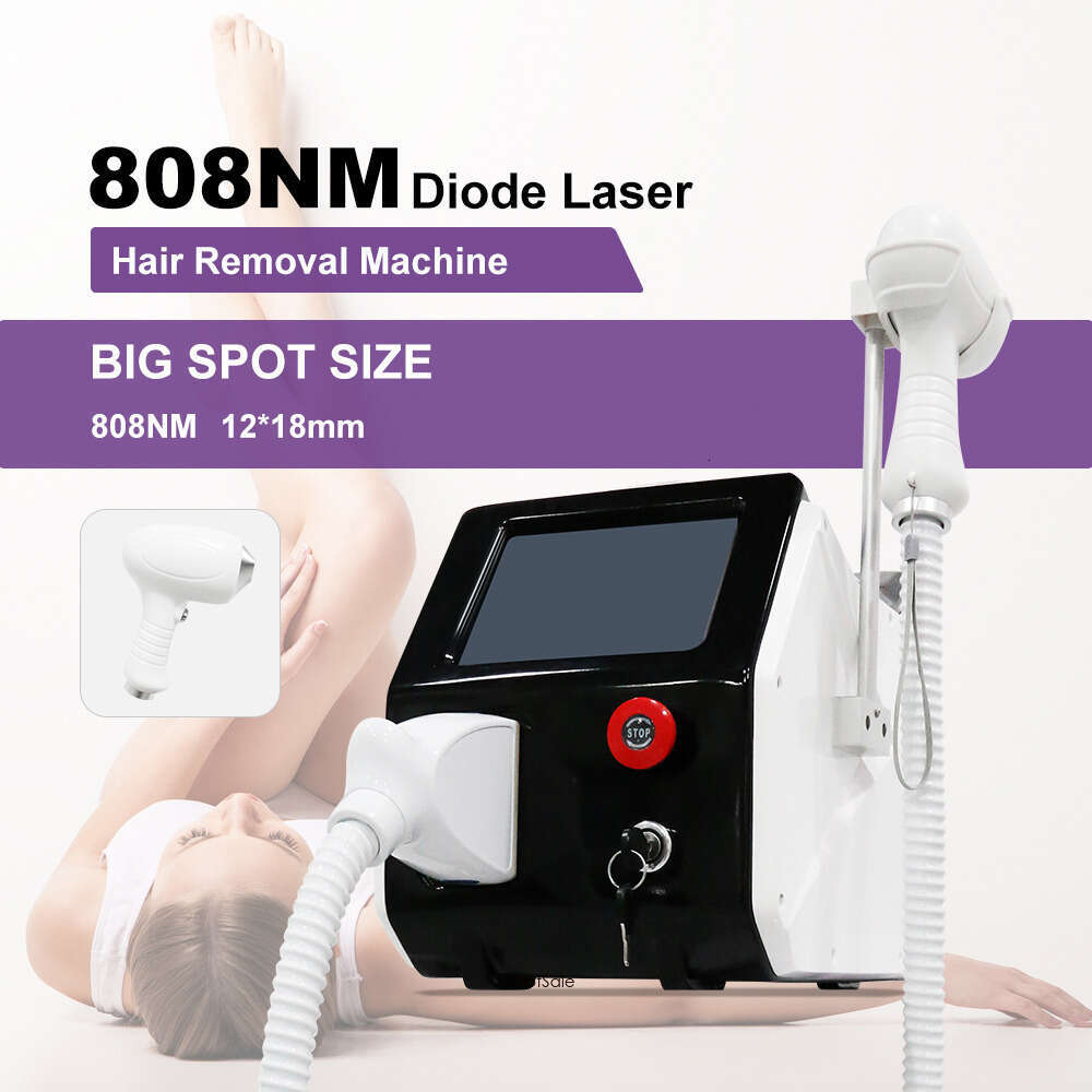 High Quality Diode Laser 808nm Powerful Hair Removal Ice Point Depilation 3 Wavelength 755 808 1064 Hair Removal Machine for All Skin Type Whole Body 