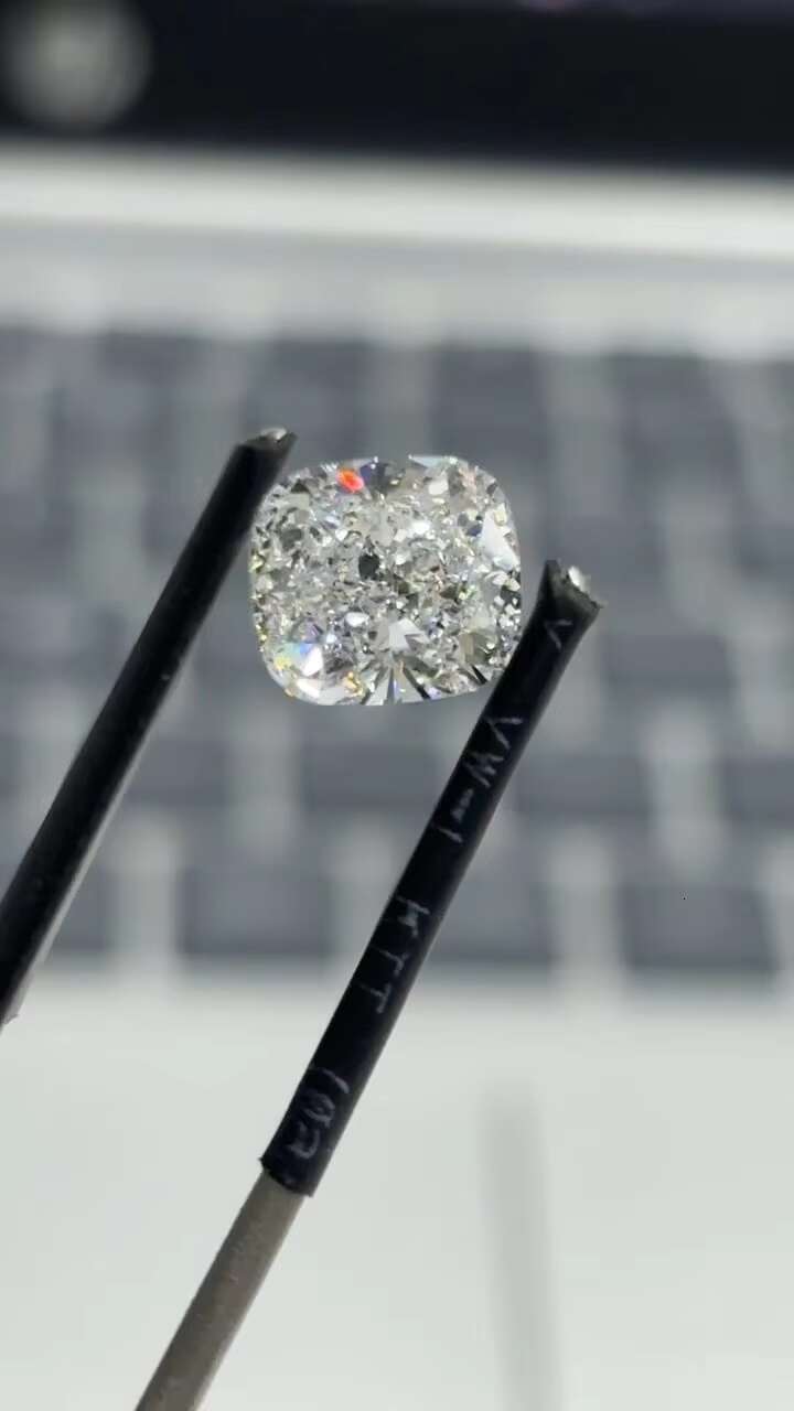 Lab Diamond Wholesale Lab Grown Diamond in Stock CVD 3ct F VS1 Cushion Diamond IGI Certificate for Ring Setting