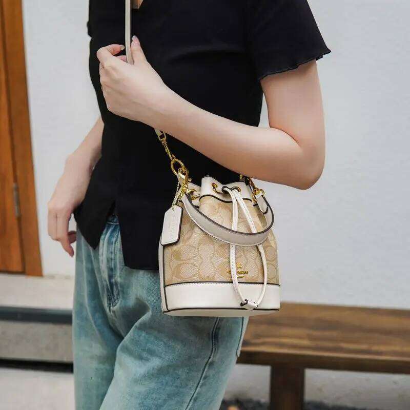 Designer bag 99 Printing Top Handle Hot Handbag PU Bucket Classic Shopping Trip Women's Underarm Shoulder Crossbody Bag