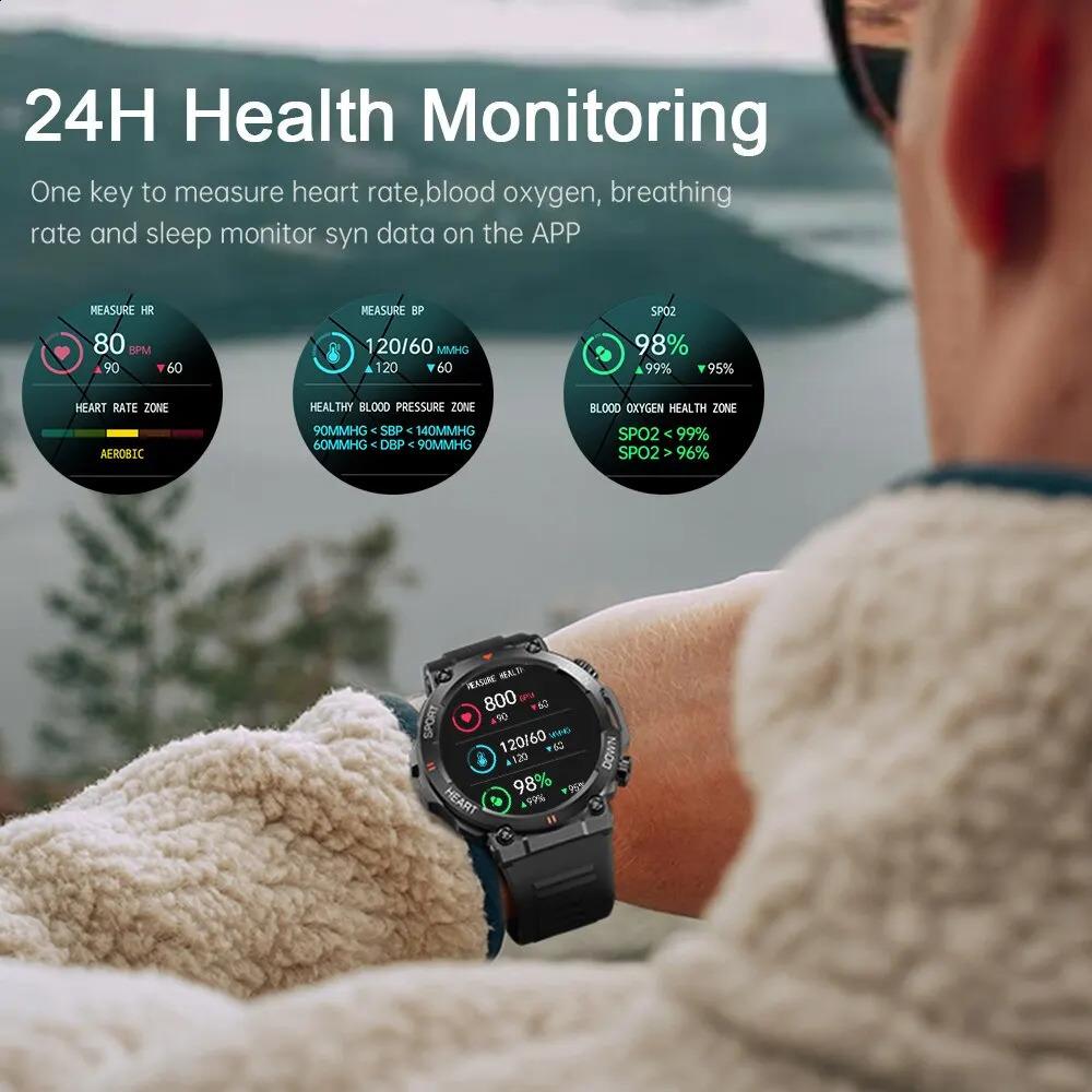 139 Inch HD Bluetooth Call Smart Watch Men Sports Fitness Tracker Heart Monitor 400mAh Smartwatch For Android IOS MD56 250707