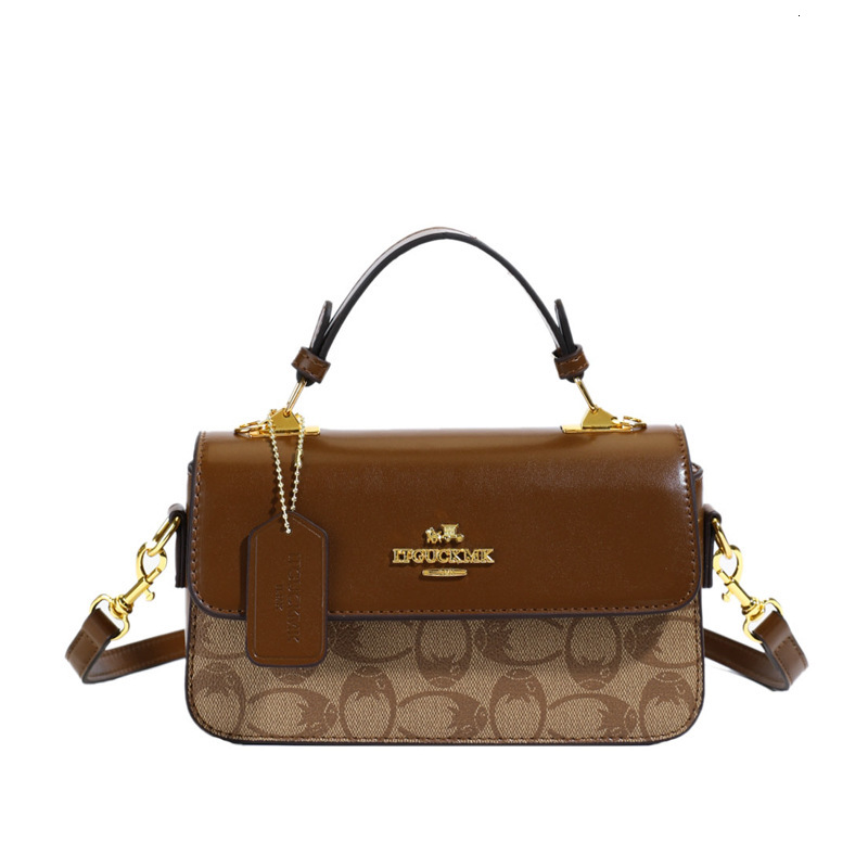 Designer High-End Feel for Women 2025 New Printed Handbag Versatile Fashion Elegant Shoulder Crossbody Light Luxury Women's Bag