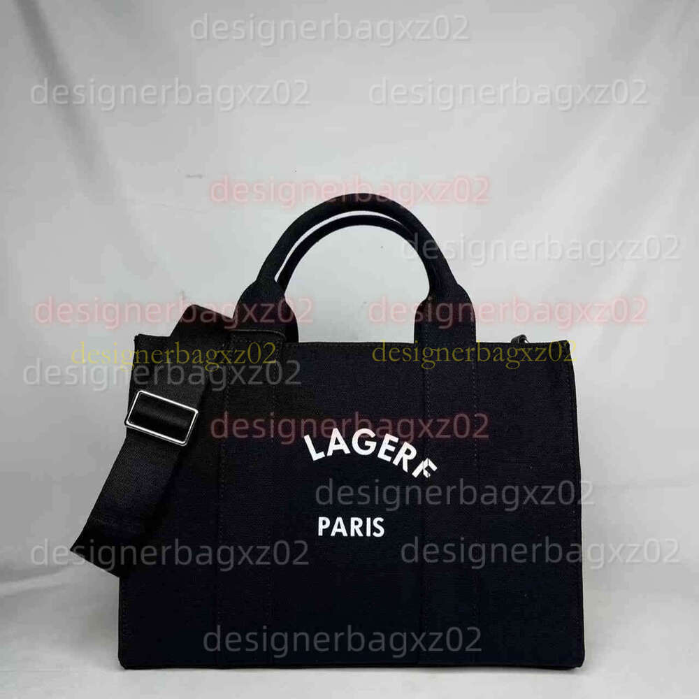 Karl Langerfelds Bags Designer Bag Tote Bag American New Style Large Capacity Zipper Bag Printed Handheld Shoulder Crossbody Canvas Large Capacity Shopping Bag
