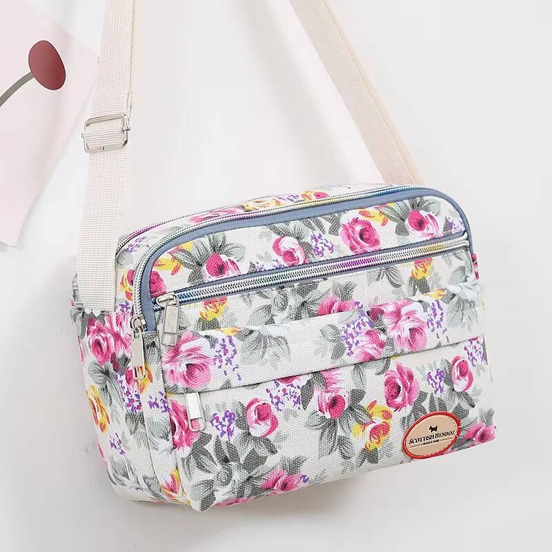 Canvas Tote Large Capacity Handbags for Female Commuting Womens Messenger Shoulder Bag Travel Handbag ddmynov
