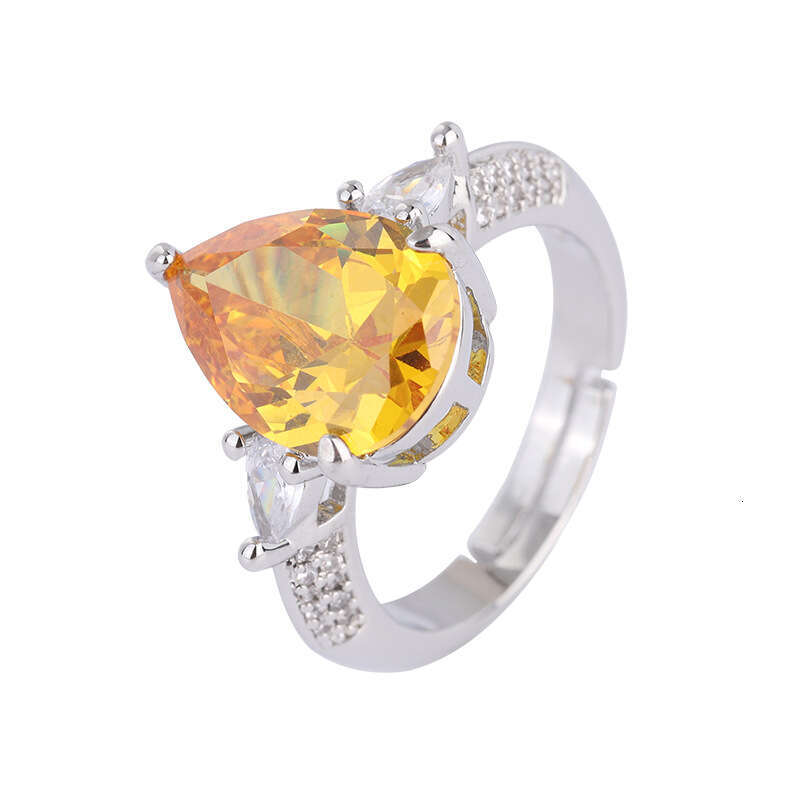 Paraiba Hot Selling Tiktok Live Emerald Green Index Finger Fashion Luxury Ring 29C