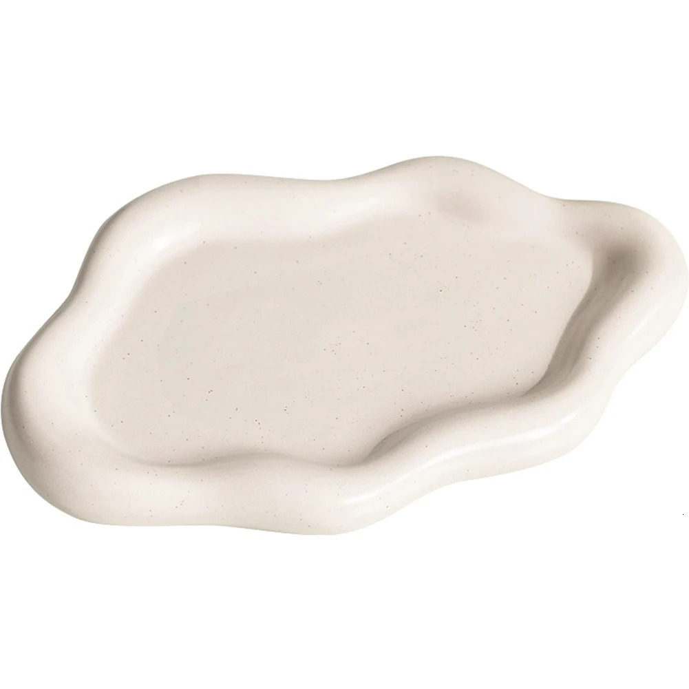 Jewelry Dish for Women Trinket Tray Dish Cloud Shape Ceramic Plate Watch Keys Tray Ring Dish Holder for Mothers Day Gift 250702