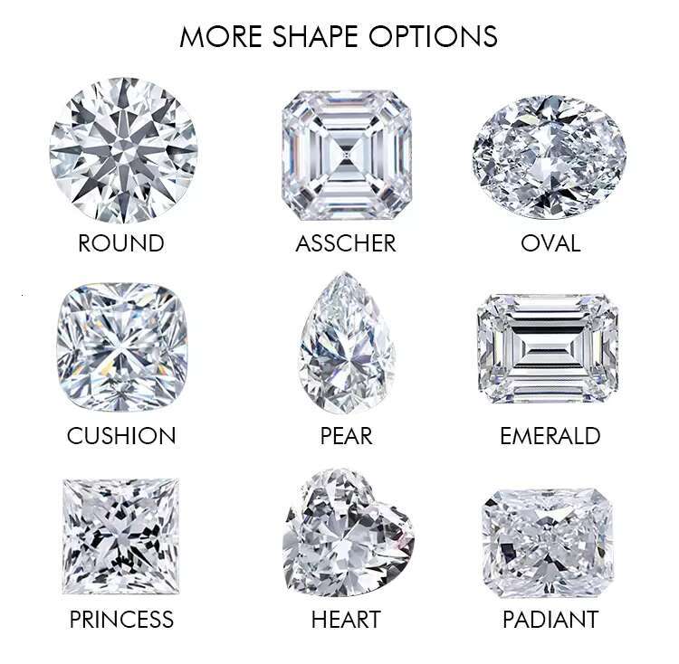 Factory Wholesale Price Different Shape Lab Grown Diamond With IGI Certificate 1ct 2ct Synthetic Diamond