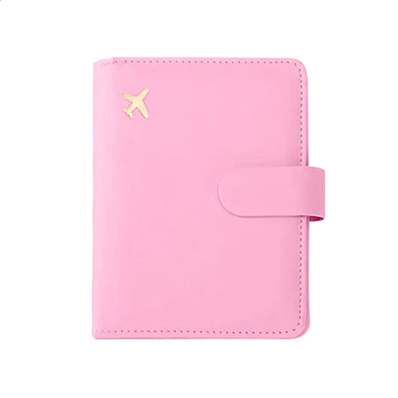 Multifunctional Passport Storage Bag Wallet Multilayer Card Leather Protective Cover Portable Document Clip 250628
