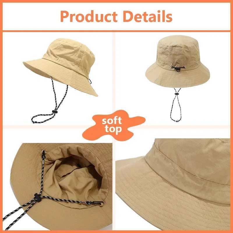 Custom Embroidery Foldable Bucket Hat for Men and Women Baseball Cap Wholesale DIY Design Print Hats Quick Drying Outdoor Cap Y250707