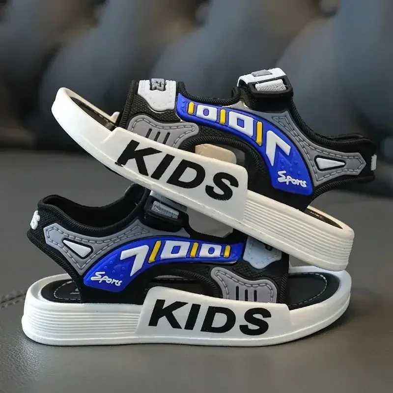 New Summer Children Sandal Boy Cute Cartoon Shoe Non Slip Kid Student Outdoor Beach Sandal for Non-slip Infant Baby Sports Shoes z2507087P7P