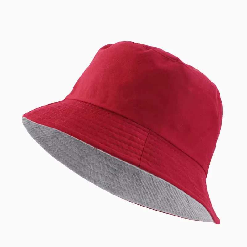 New Unisex Solid Foldable Bucket Hat Outdoor Sunscreen Hat Panama Bob Hip Hop Caps Sunhat Outdoor Beach Fisherman Hat for Women Y250707