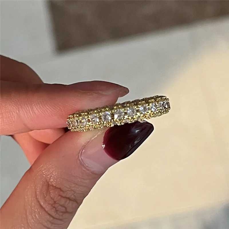 925 Sterling Silver Womens Ring Series with Brilliant Cubic Zirconia Fashion Rings Wedding Engagement Bands Jewelry XJ250707