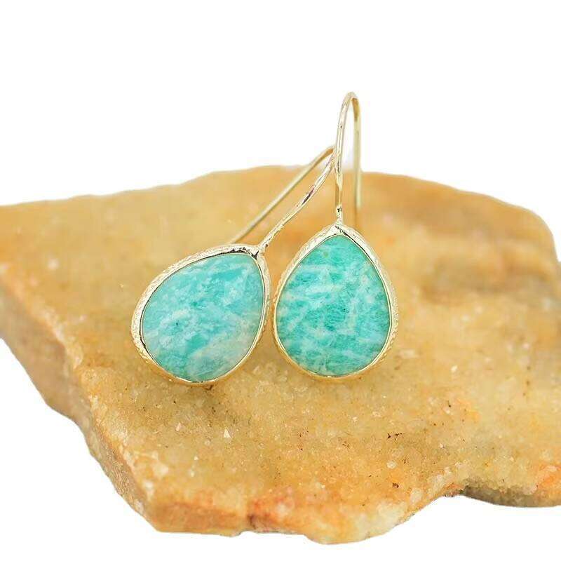Elegant Edge Bohemian Chic Earrings Water Drop - Shipped