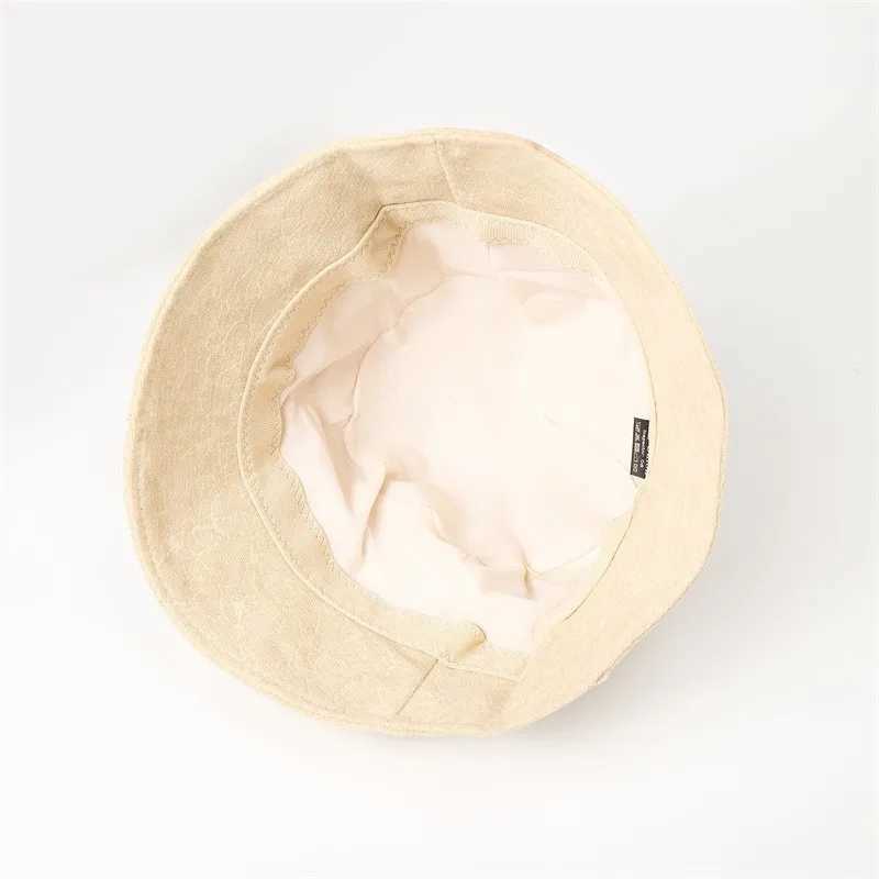 Bucket Hat Women Spring Summer Sunshade Fashion Design Sun Hat Vintage Y250707