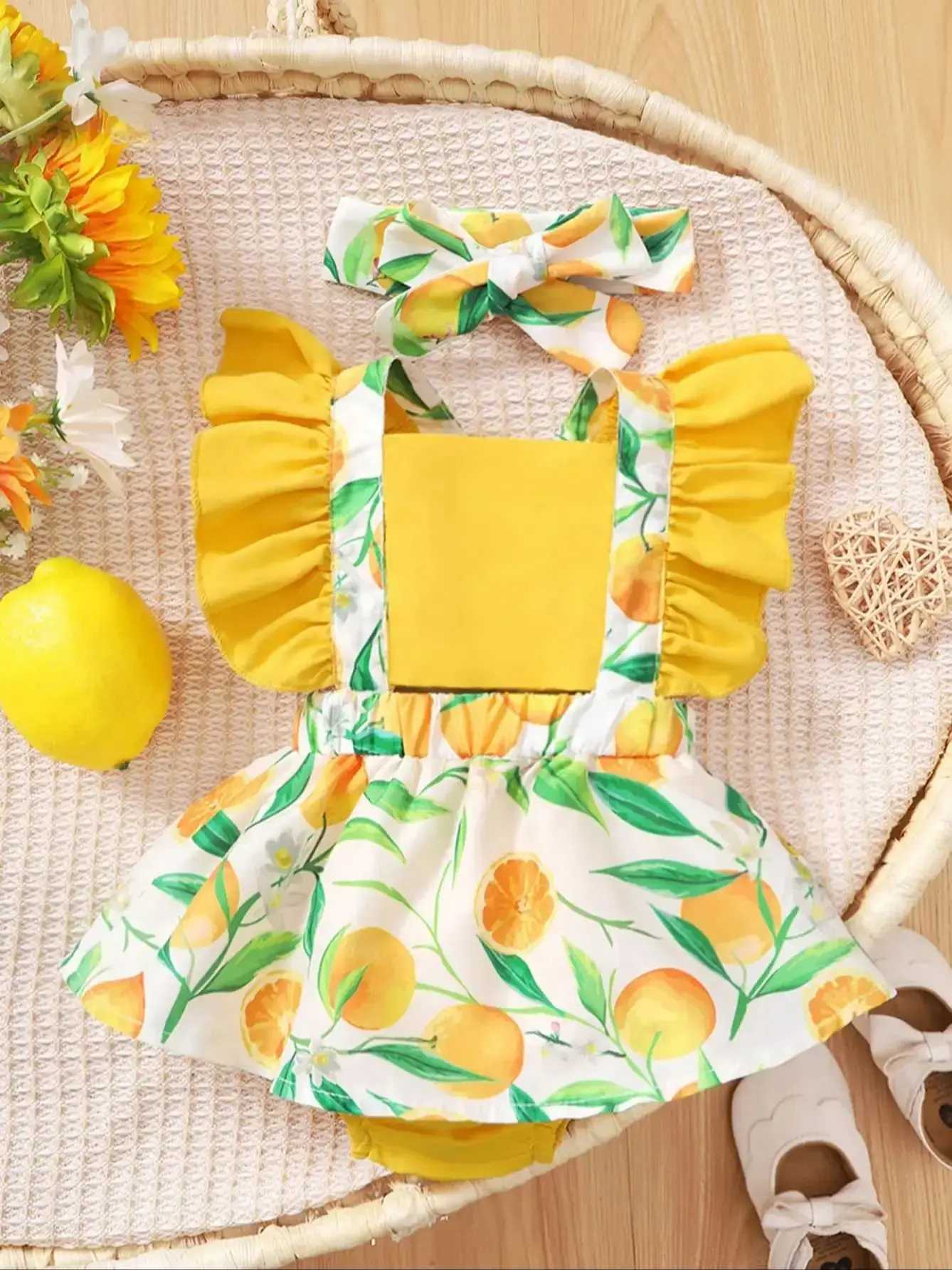 Baby Summer Casual Comfortable Refreshing Breathable Cute Dress R250707