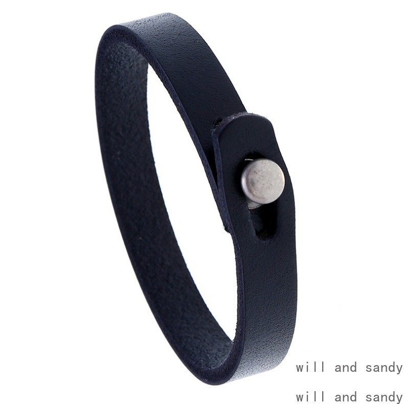 Fashion Leather Bracelet Retro Button Bracelets Star Charm Multilayer Stacking Bangle Cuff Wristband for Women Men Father Birthday Gift Fashion Jewelr
