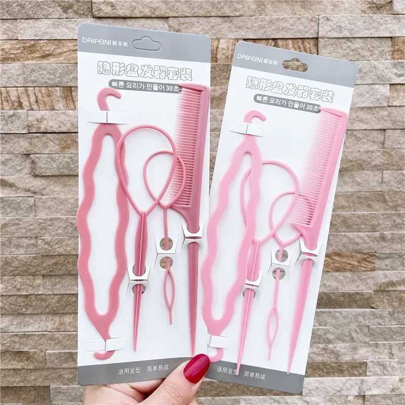 New Magic Hair Styling Tools DIY Hair Braiding Braider Accessories Twist Bun Barrettes Hair Clips for Women Hairdressing Y250707