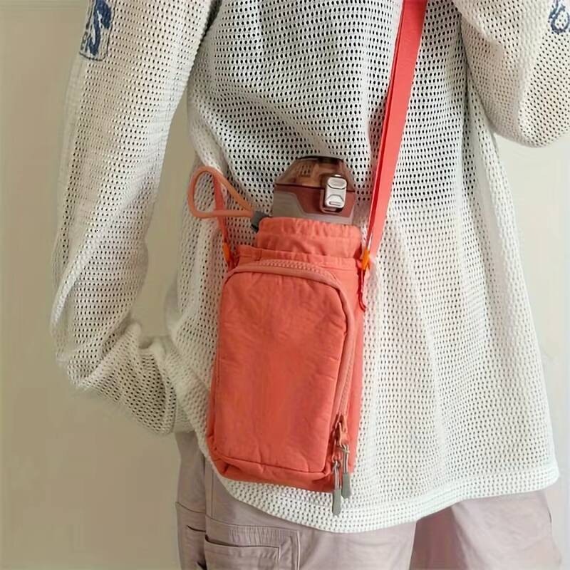 Mobile Phone New Crossbody Shoulder Water Bottle Waterproof Yoga Running Sports Outdoor Portable Bag ddmynov