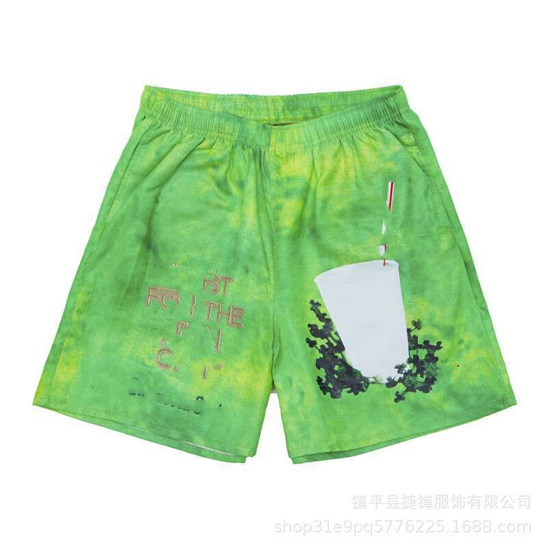 Summer New American Street Style Sports Beach Casual Unisex Trendy Loose Straight Five-Point Shorts