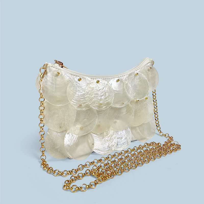 Women's Bag Small Fresh Sequined Chain Messenger Bag