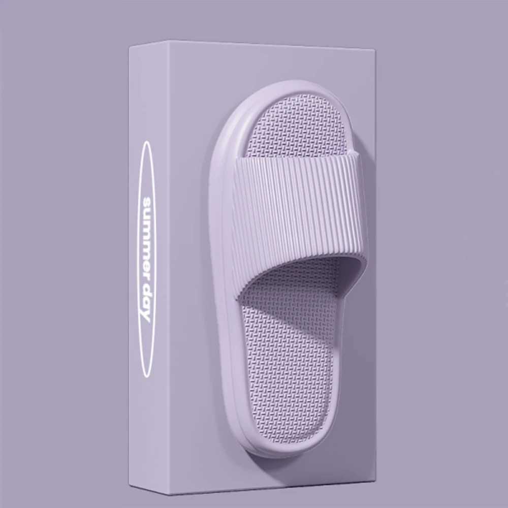 ZHIDA Thick Platform Cloud Slippers EVA Soft Sole Pillow Slides Summer Beach Flip Flops Women Non Slip Bathroom Home Slippers z250708WYLY