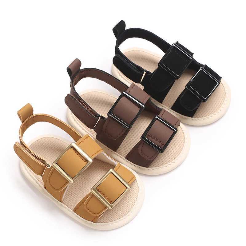 2025 Summer New Mid University Girls Sandals Childrens Casual Beach Shoes Boys Soft Bottom Non-Slip Versatile Sandals R250707