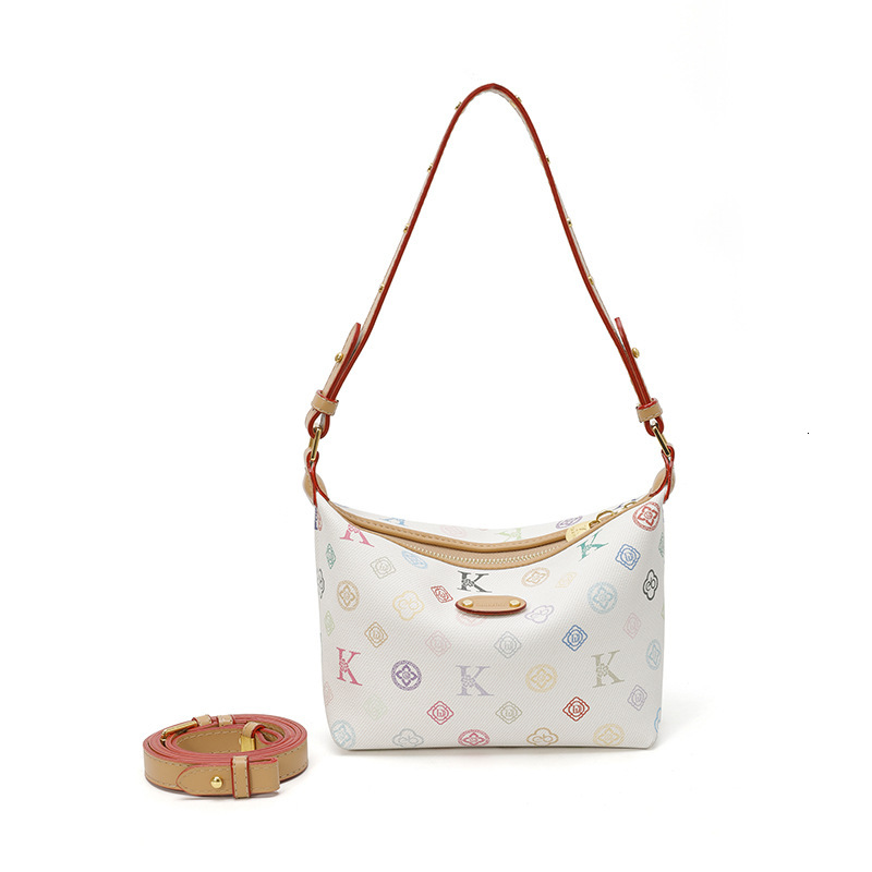 Designer High-End Feel for Women 2025 New Korean Fashion Printed Commuter Tote Elegant Versatile Shoulder Crossbody Light Luxury Women's Bag