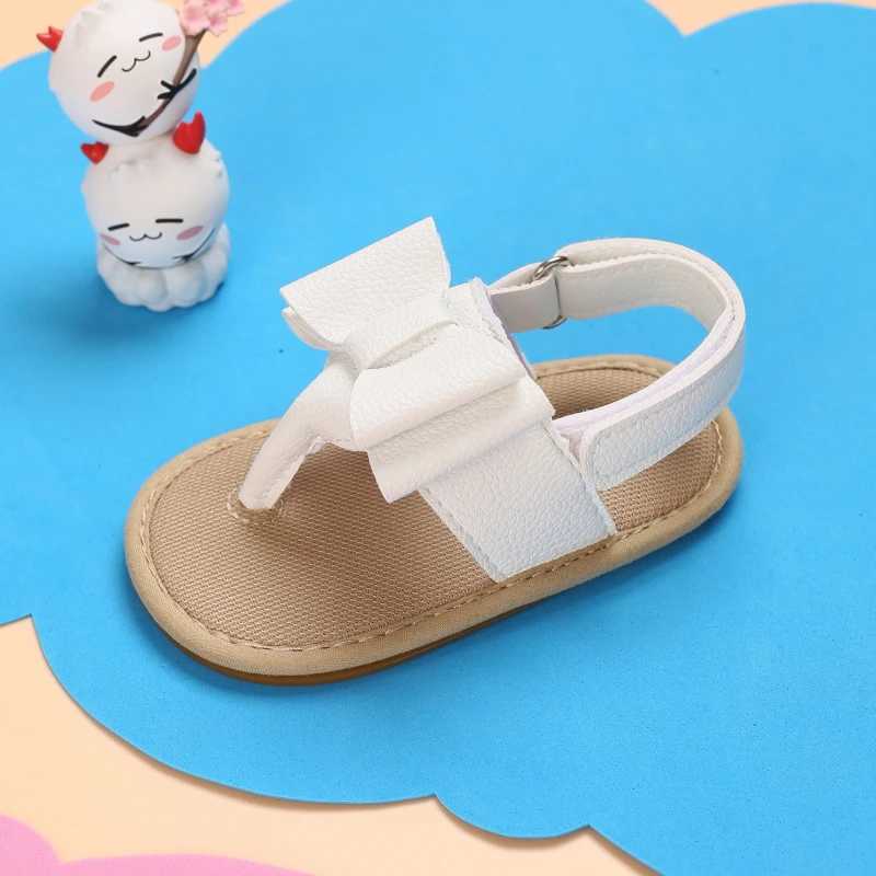 2023 New Big Bow 0-18 Months Baby Princess Shoes Sandals Breathable And Comfortable Walking Shoes R250707