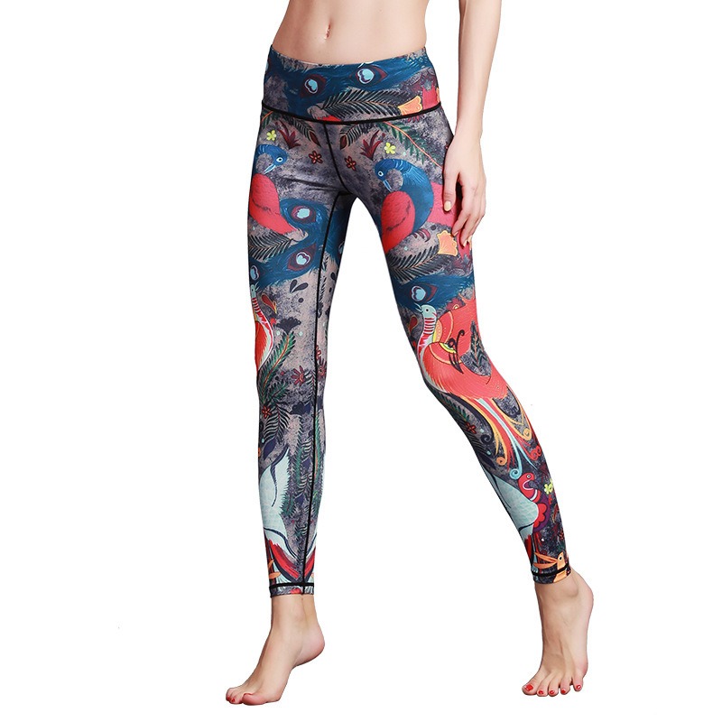 Women's Quick-Dry Yoga Pants - Stretchy Outdoor Sports Running Tights