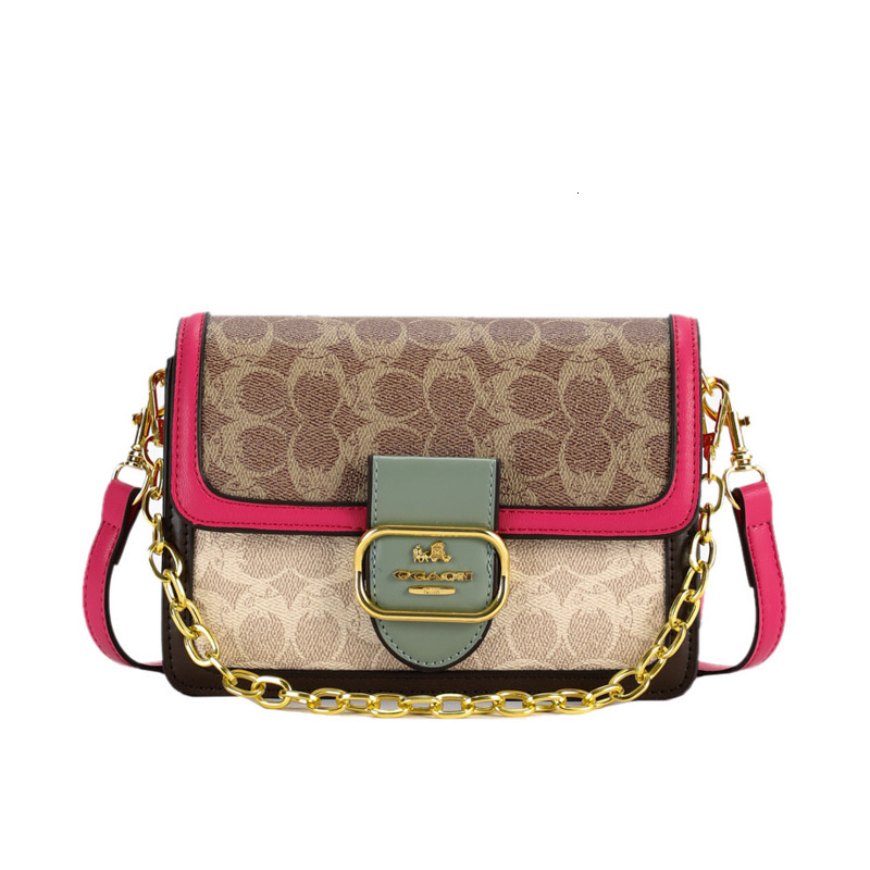 Designer High-End French Style for Women 2025 New Trendy Fashion Chain Versatile Crossbody Shoulder Small Square Light Luxury Women's Bag