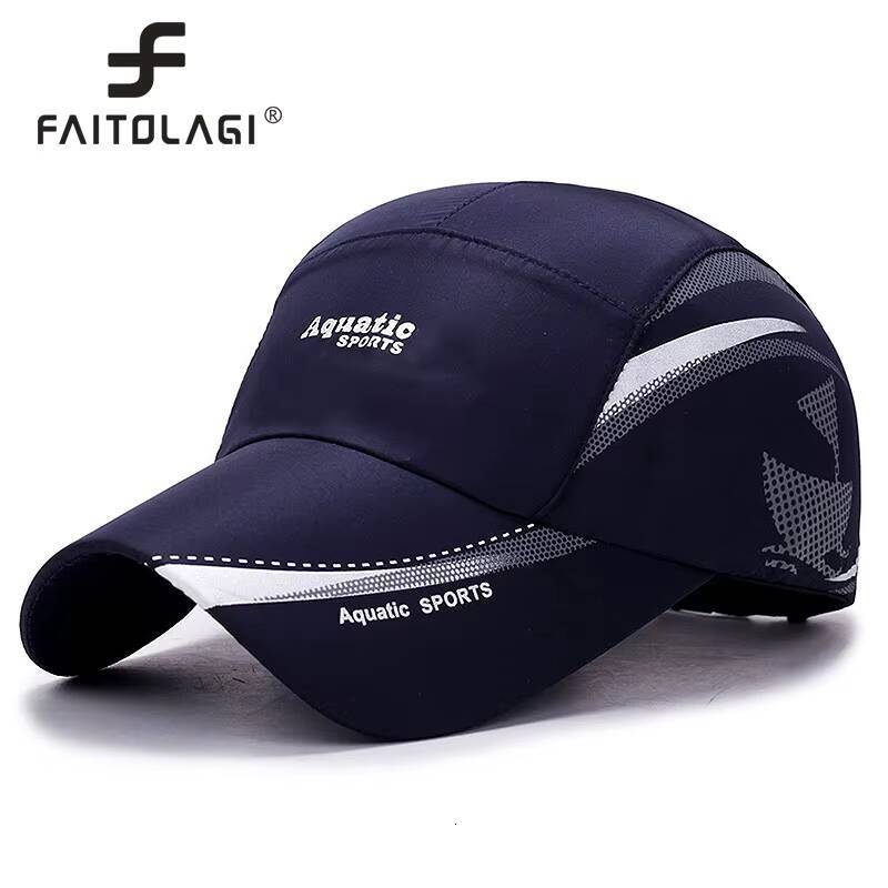 FAITOLAGI Outdoor Golf Fishing for Men Quick Dry Waterproof Trucker Hat Women Baseball Cap Adjustable Sport Summer Sun Hats ddmythur