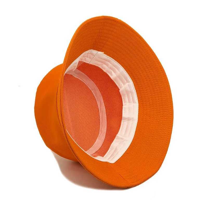 Korean Macaron Solid Color Bucket Hats for Women and Men Summer Outdoor Leisure Sunscreen Versatile Couple Panama Basin Cap Y250707