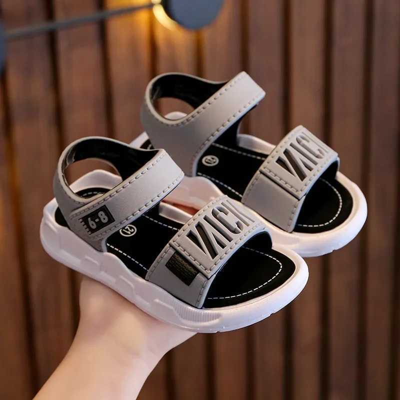 Children Sandals Students Non-slip Shoes Simple Generous Boys Girls Sandals Easy to Wear and Take Off Soft Bottom Kids Casual Footwear z250708A5H7
