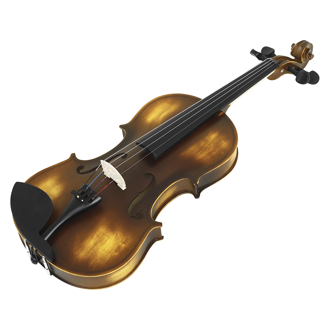 Hot Wholesale matte AV-207 Violin Cheap Prices Handmade Basswood Body Accessories 4/4 Solid Wood Material Violin With Case
