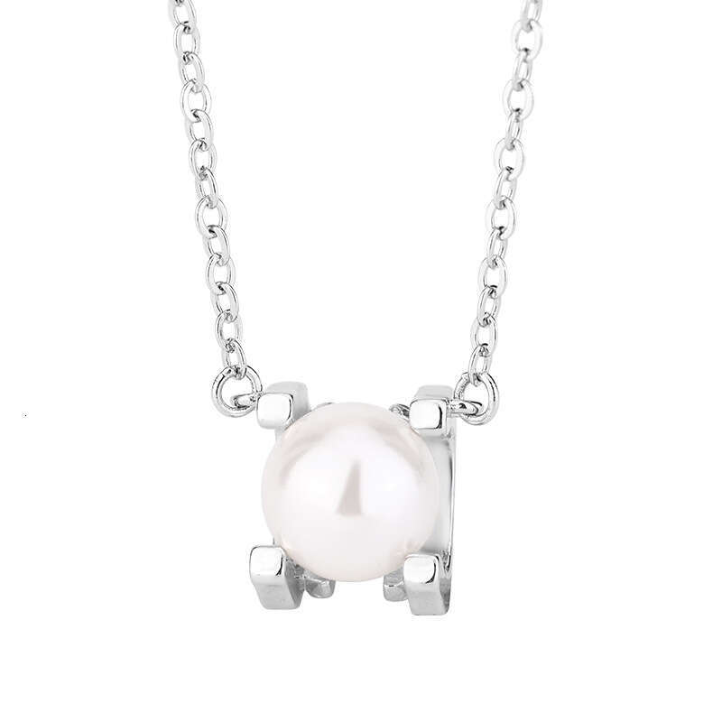 Huayoumei Set S Sier Needle Earrings Shell Pearl Light Pendant Clavicle Chain New Bull Head Necklace 7Ce
