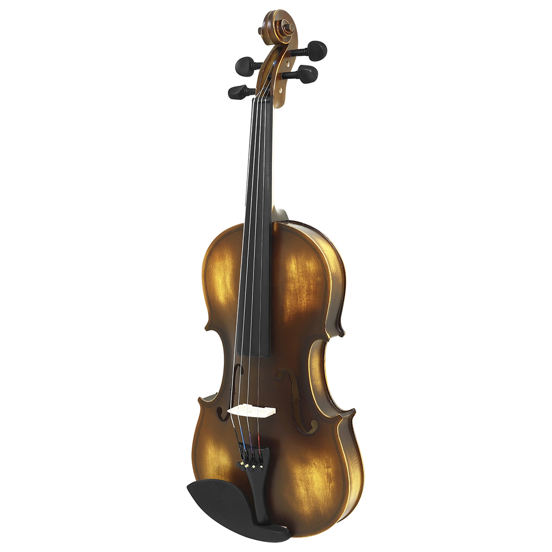 Hot Wholesale matte AV-207 Violin Cheap Prices Handmade Basswood Body Accessories 4/4 Solid Wood Material Violin With Case