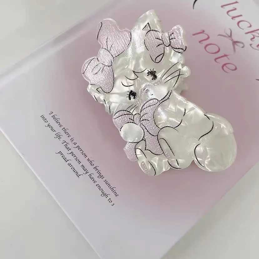 Creative Cute Cartoon Cat Hair Clip Animal Acetate Claw Clip Girls Crab Hair Clip Personality Clip Hair Accessories for Women Z250707