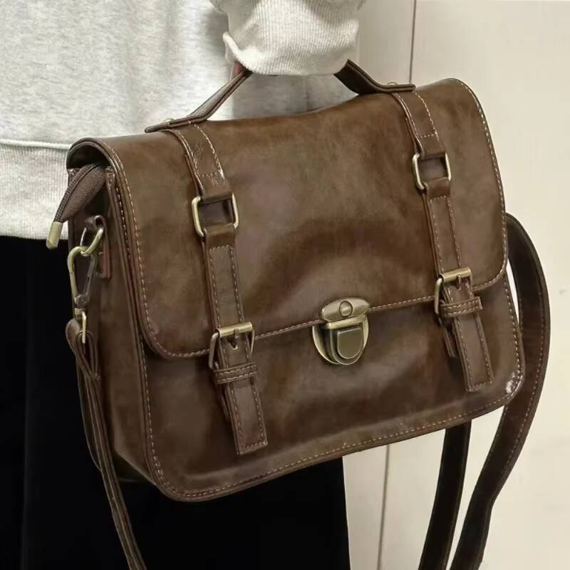 Japanese Students Vintage Women Handbags Crossbody Streetwear Preppy Y2k Fashion Messenger Bag Trendy All Match Casual Backpacks ddmynov