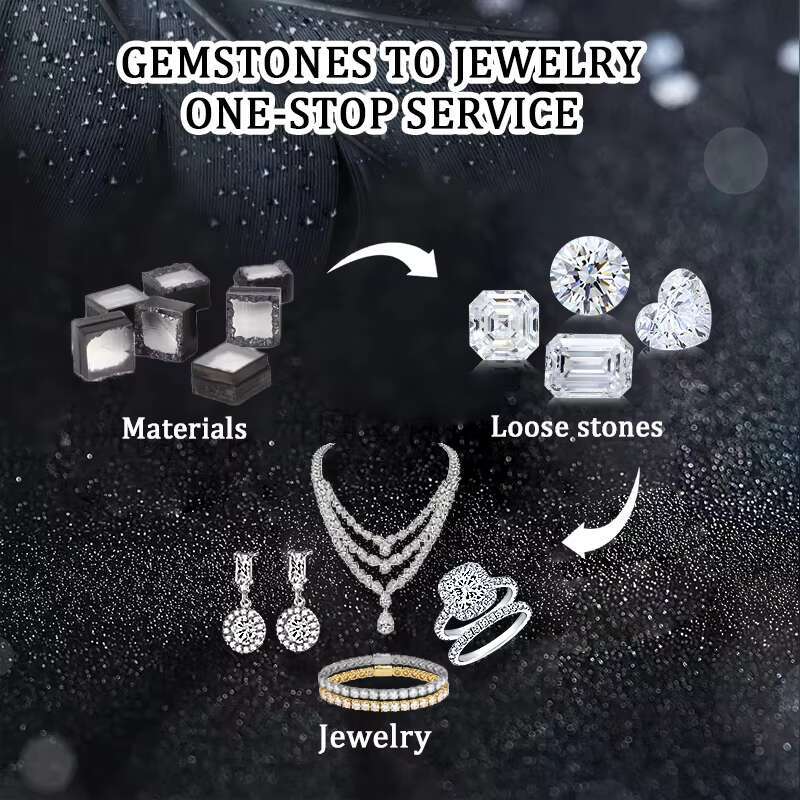 Starsgem IGI Certified 0.5ct 1ct 1.5ct 2ct 3ct Wholesale China Made Man Created Diamante HPHT CVD Lab Grown Diamond
