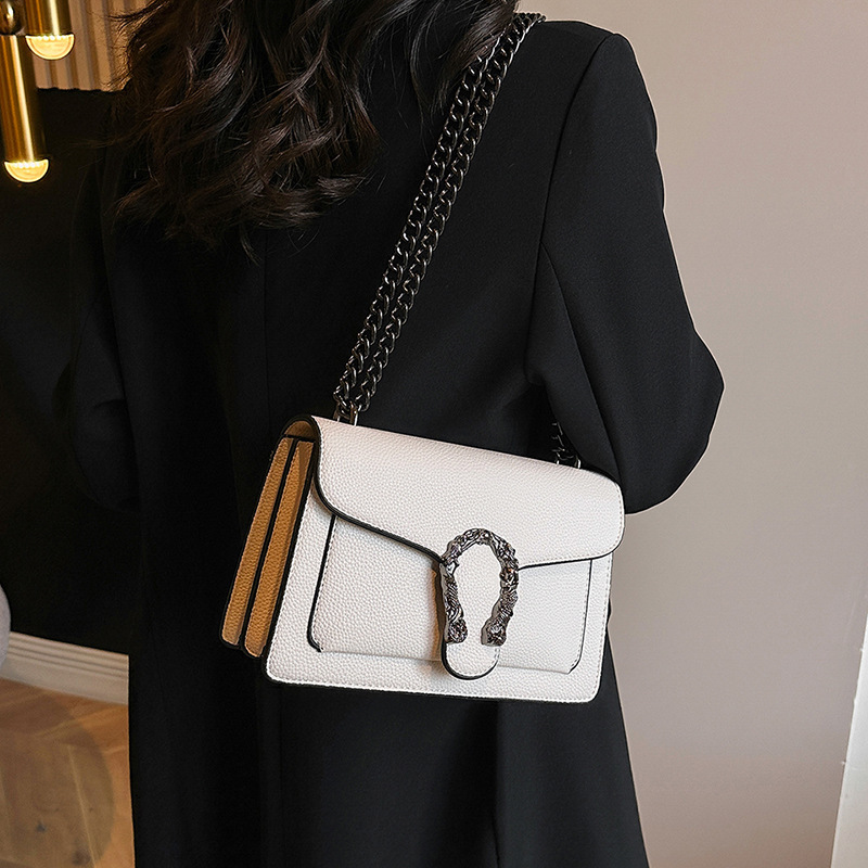 Designer High-End Feel 2025 New Fashion Chain Shoulder Crossbody Small Square Dionysian Light Luxury Women's Bag
