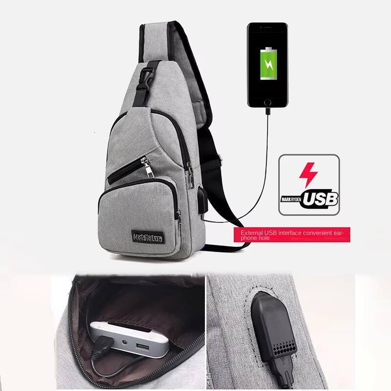 Fashion Casual Crossbody Small Mens Shoulder Men Diagonal Backpack Messenger Phone Bag Boy Fanny Chest Pack New ddmynov