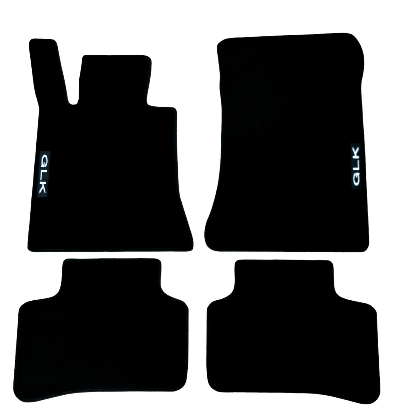 Car Floor Mats Velour For Mercedes GLK All Weather Black Car Rugs Auto Liners