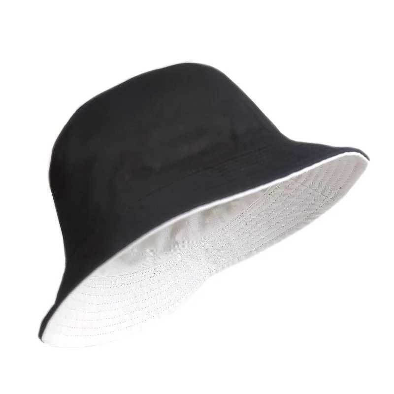 Enlarged Deepening XXL Size 65cm Bucket Cap Women Big Head Double-sided Panama Fisherman Hat Men Large Size Tide Hip Hop Sun Hat Y250707