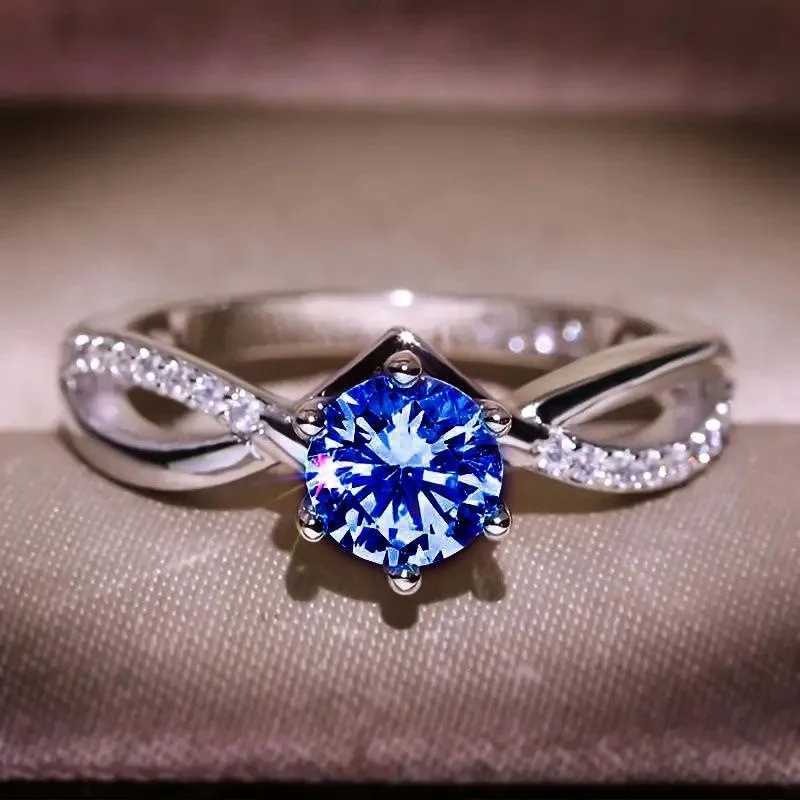 925 Sterling Silver Classic Wedding Ring Eight Hearts And Eight Arrows Design Six Claw Setting Zircon Jewelry XJ250707
